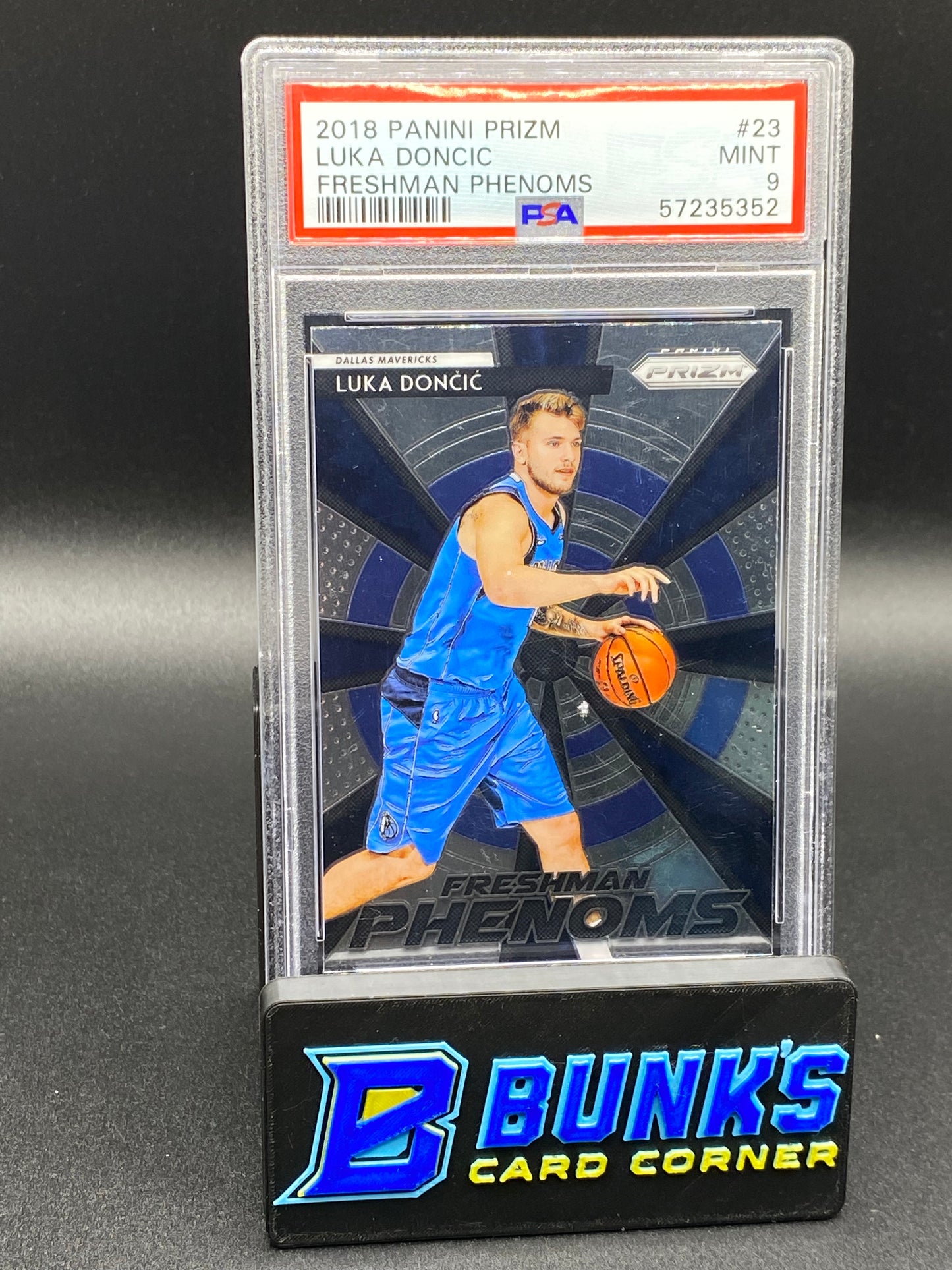 2018 Luka Doncic Freshman Phenoms RC PSA 9