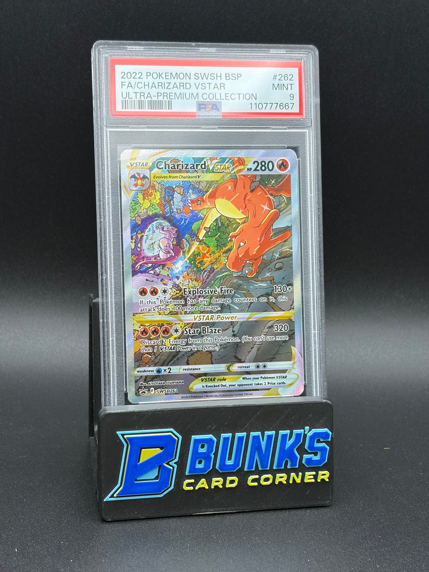 Charizard Vstar Ultra Premium Collection PSA 9