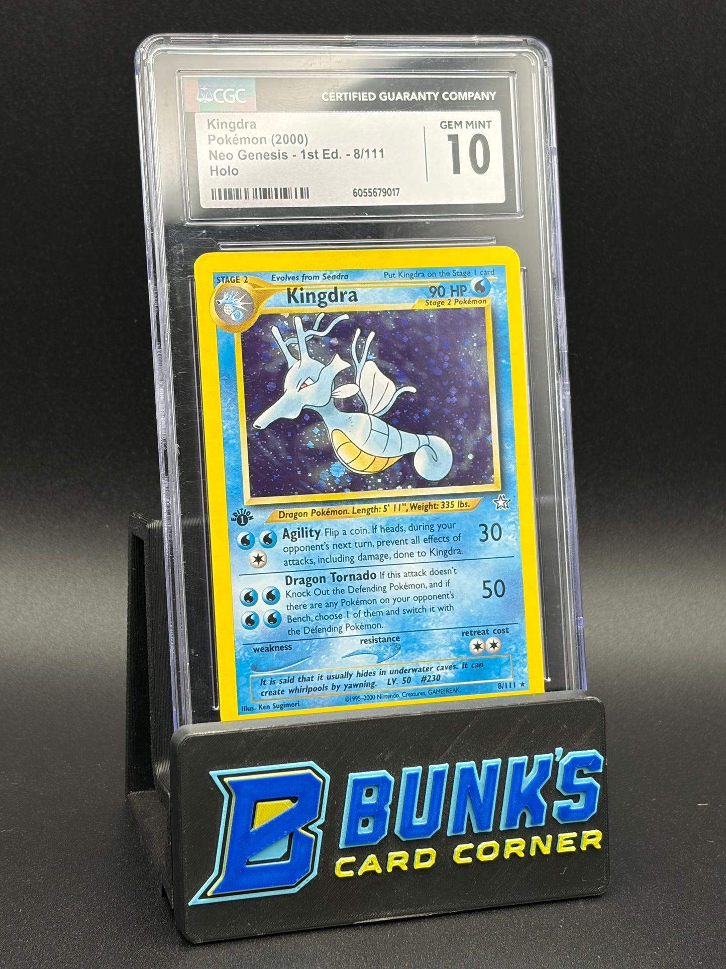 Kingdra Holo CGC 10