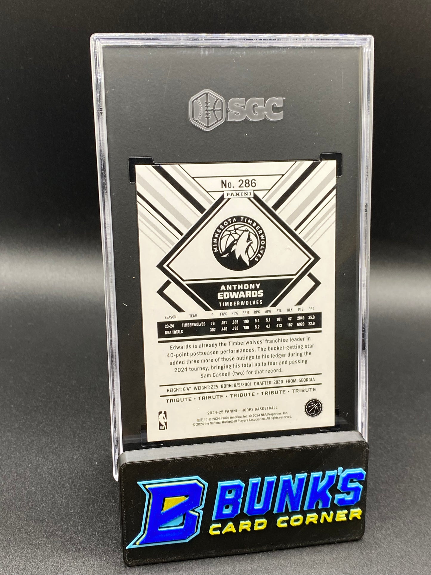 2024-25 Anthony Edwards Green Explosion SGC 9