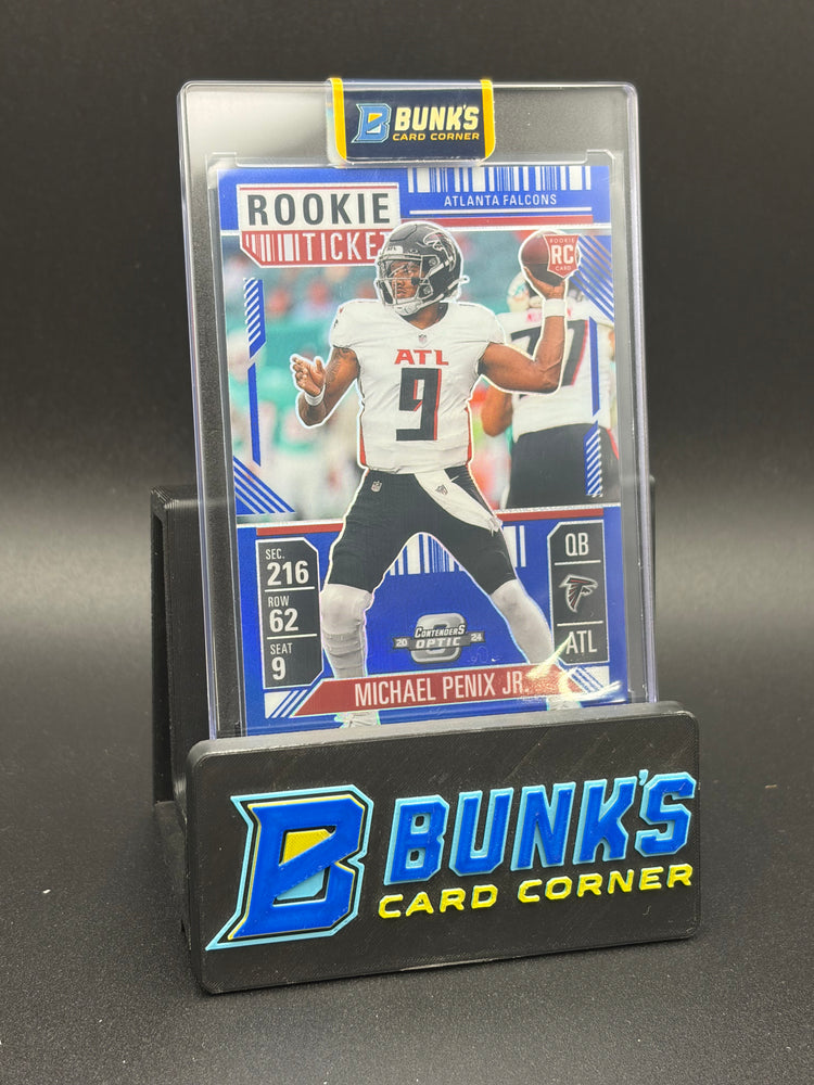2024 Michael Penix Jr Contenders Optic Rookie Ticket RC