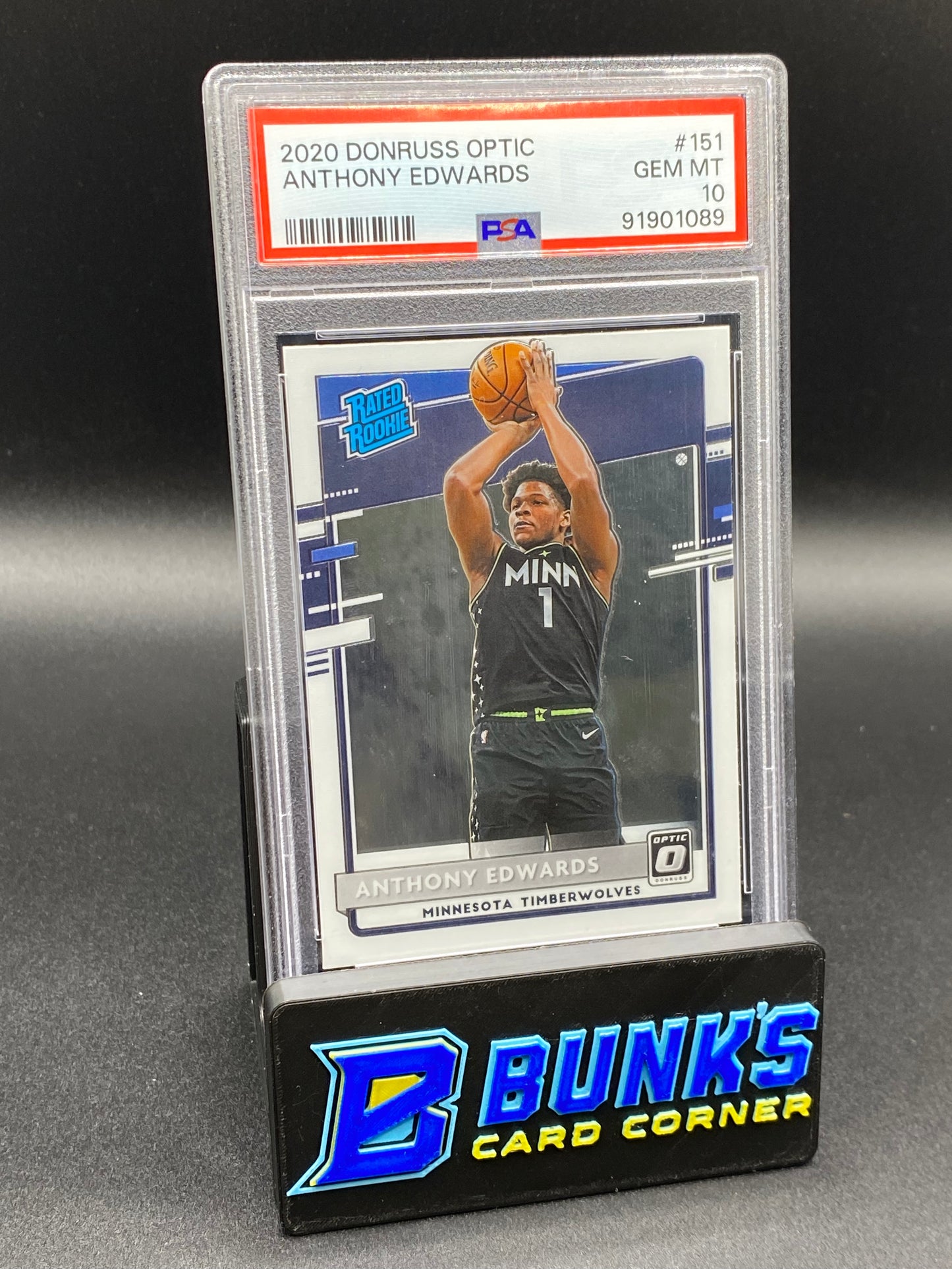 2020 Anthony Edwards RC PSA 10