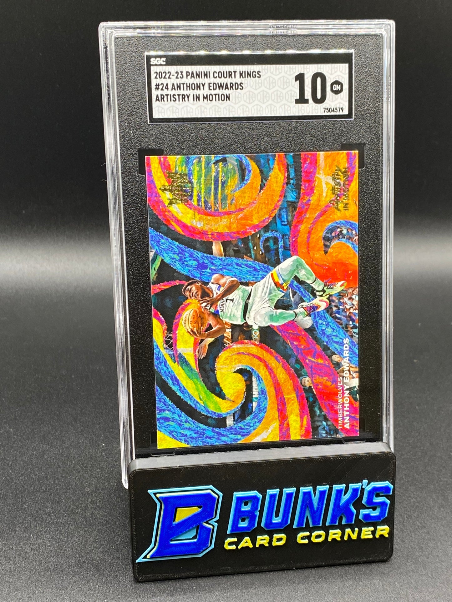 2022-23 Anthony Edwards Artistry Motion SGC 10