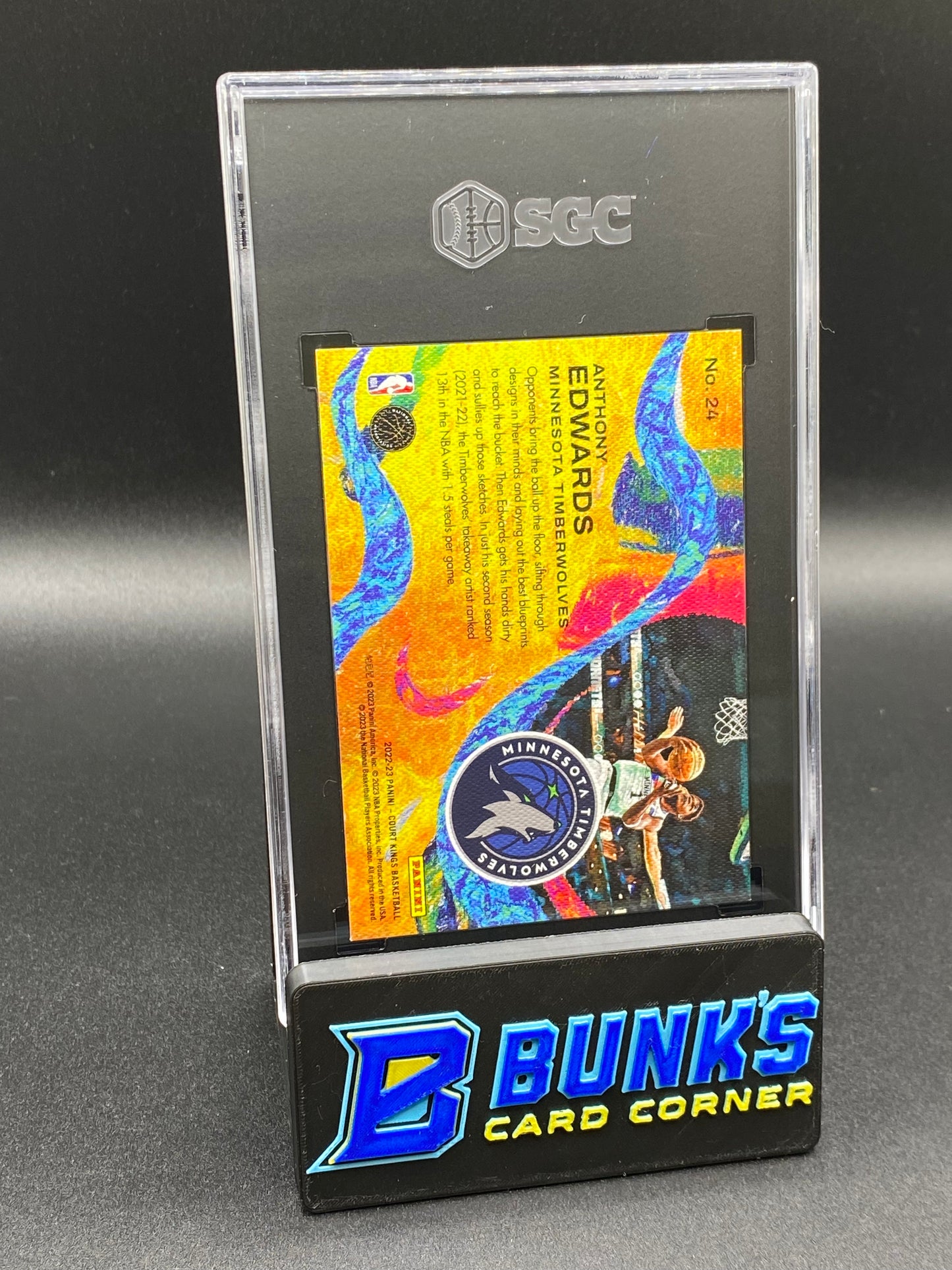 2022-23 Anthony Edwards Artistry Motion SGC 10