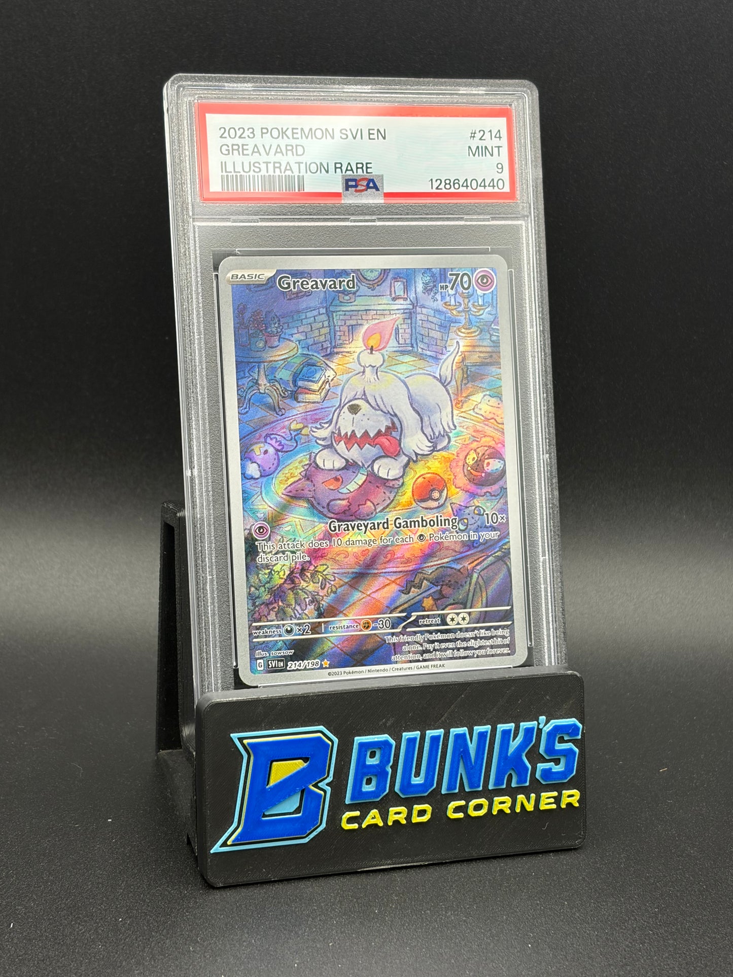 Greavard Illustration Rare PSA 9