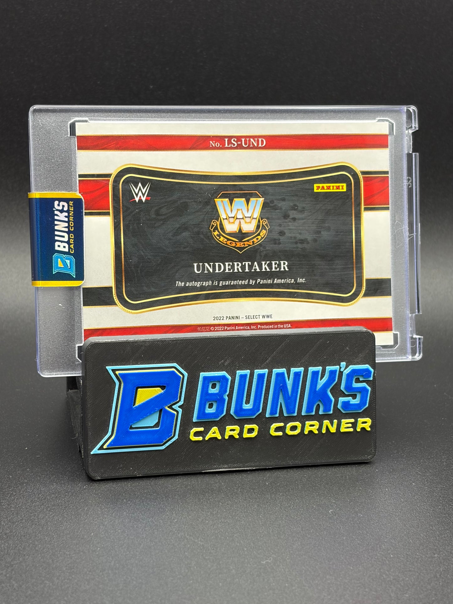 2022 Undertaker Legendary Signatures Select