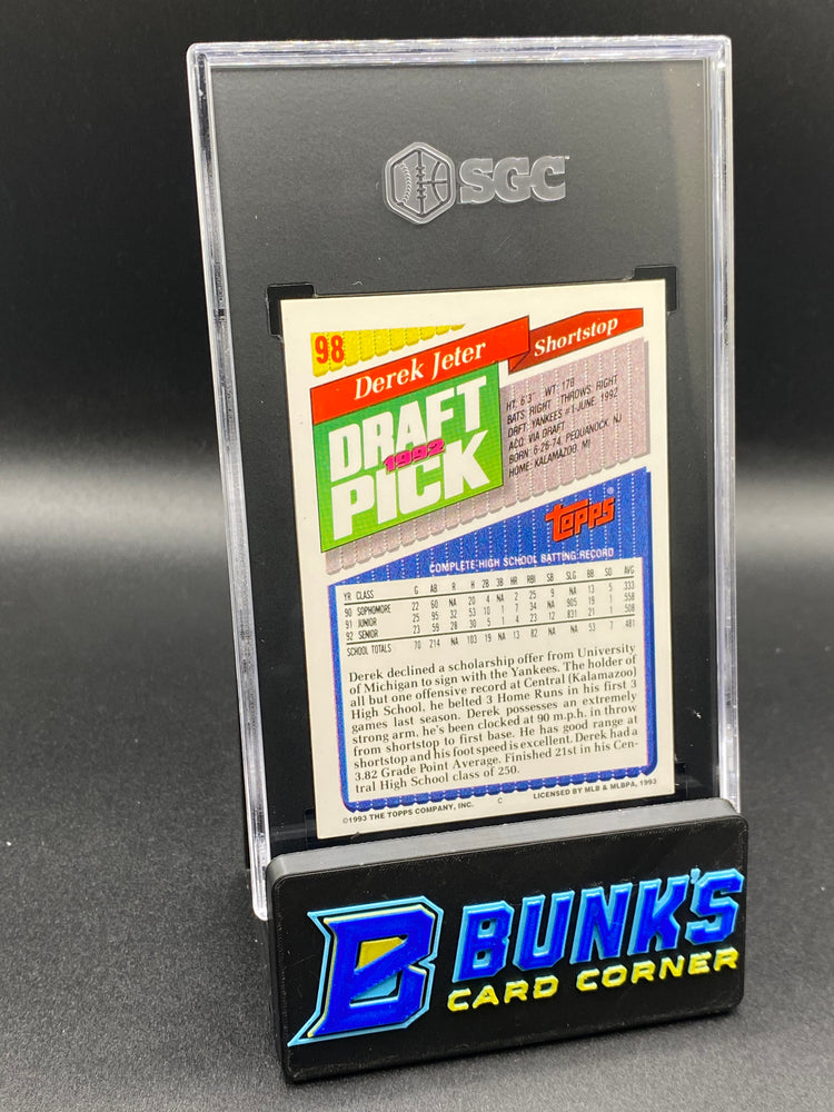 1993 Derek Jeter SGC 7