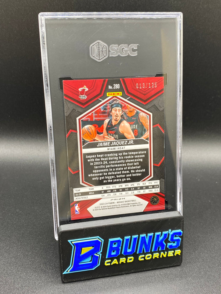 2023-24 Jaime Jaquez Jr. Ice Prizm SGC 10