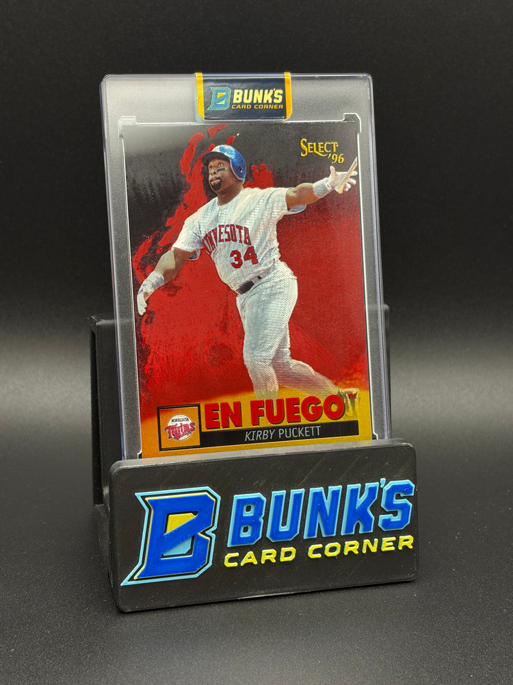 1996 Kirby Puckett Select En Fuego SP Holo