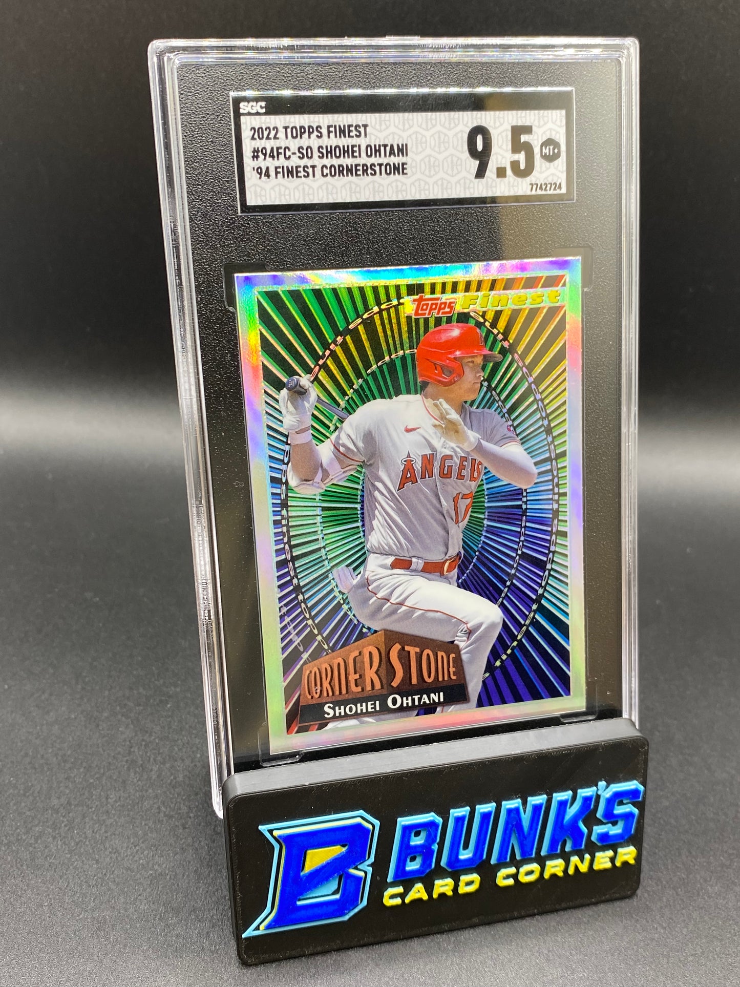 2022 Shohei Ohtani '94 Finest Cornerstone SGC 9.5 (Box B68)