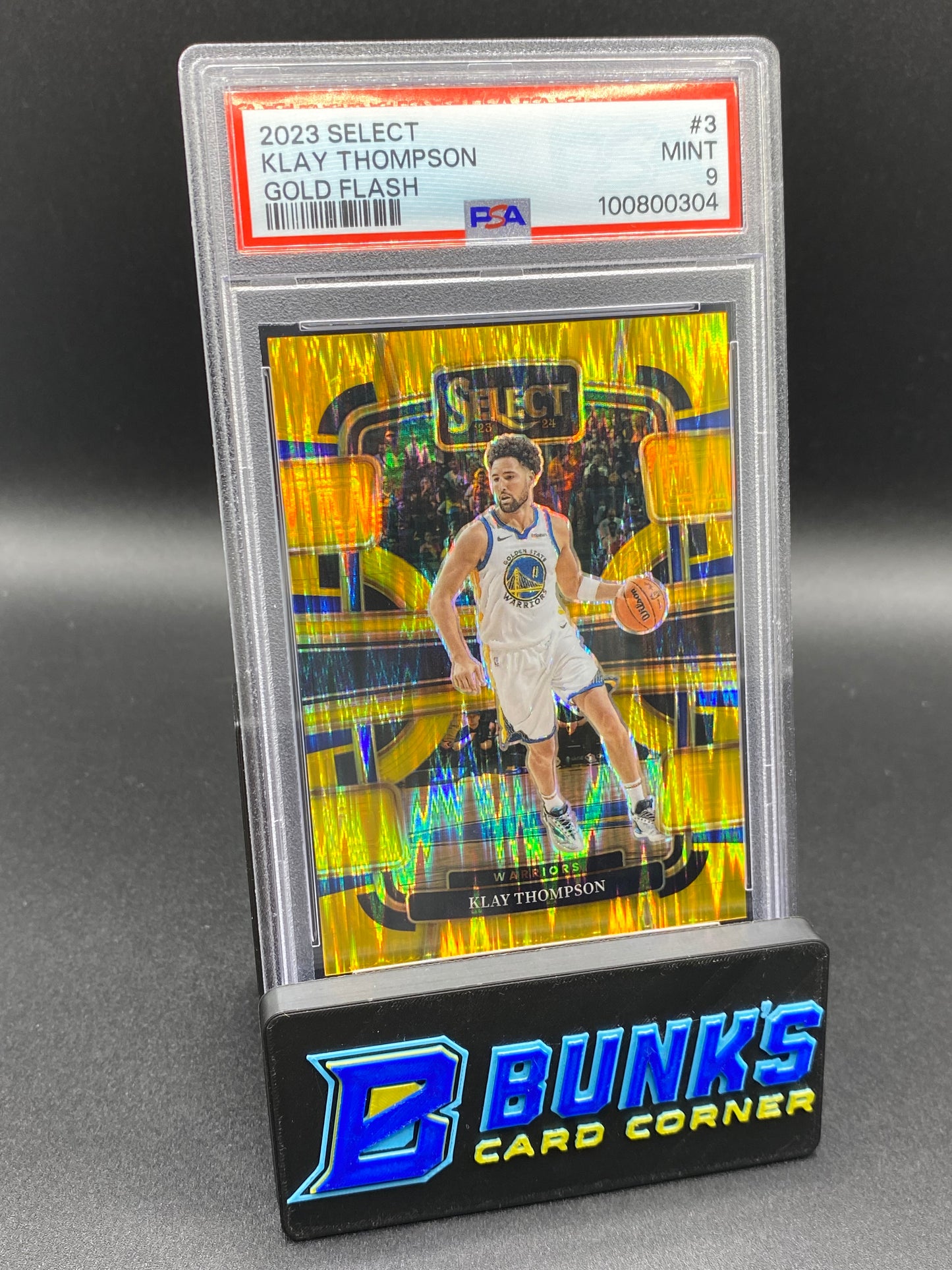 2023 Klay Thompson Gold Flash PSA 9 (Box B66)