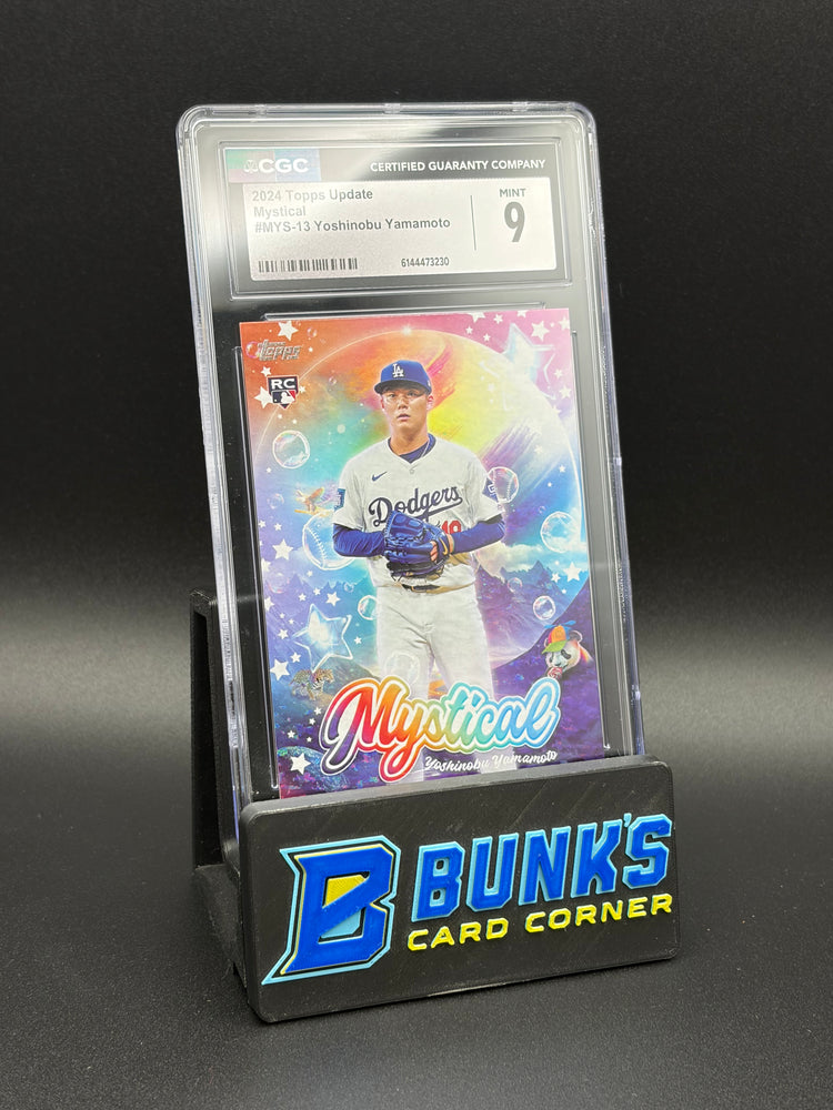 2024 Yoshinobu Yamamoto Mystical Topps Update CGC 9 RC