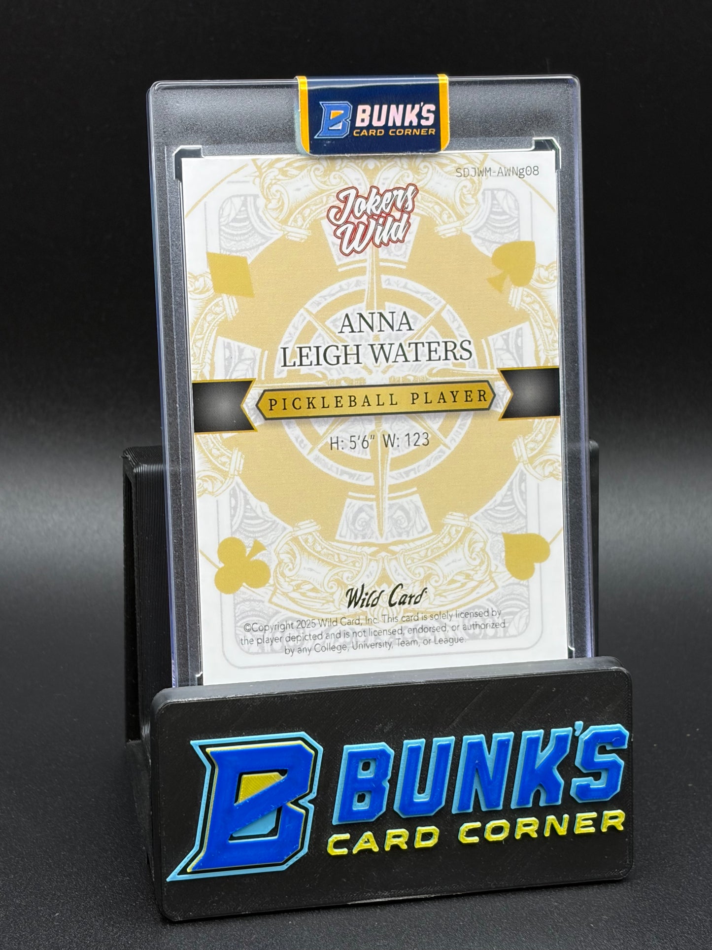 2025 Anna Leigh Waters Wild Card 1/1 Joker
