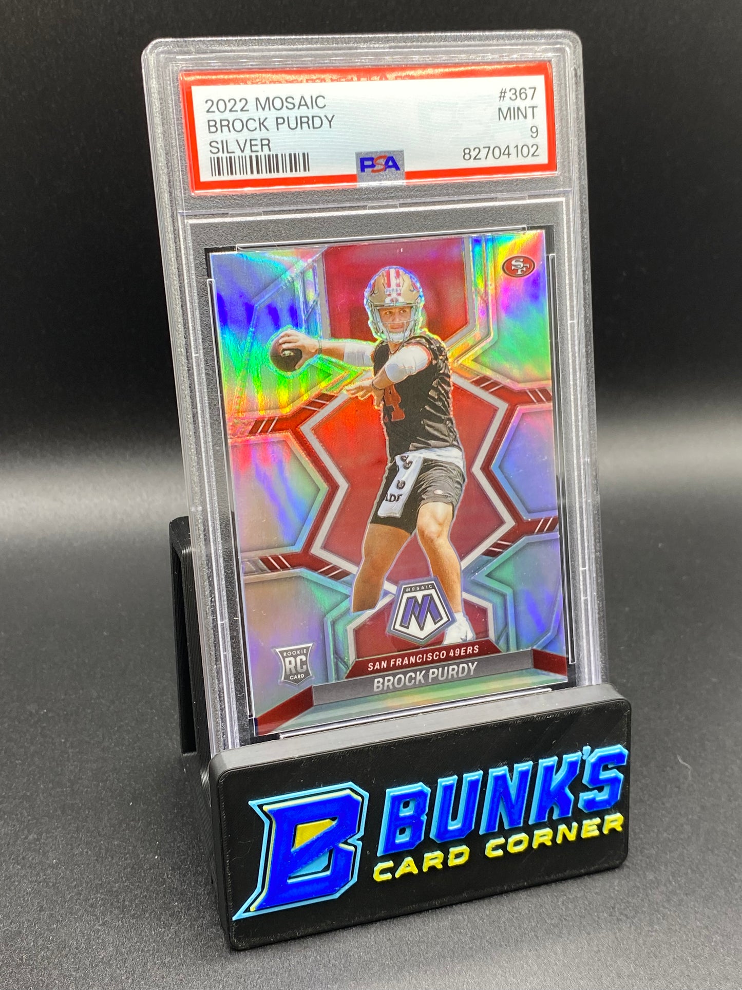 2022 Brock Purdy Silver PSA 9