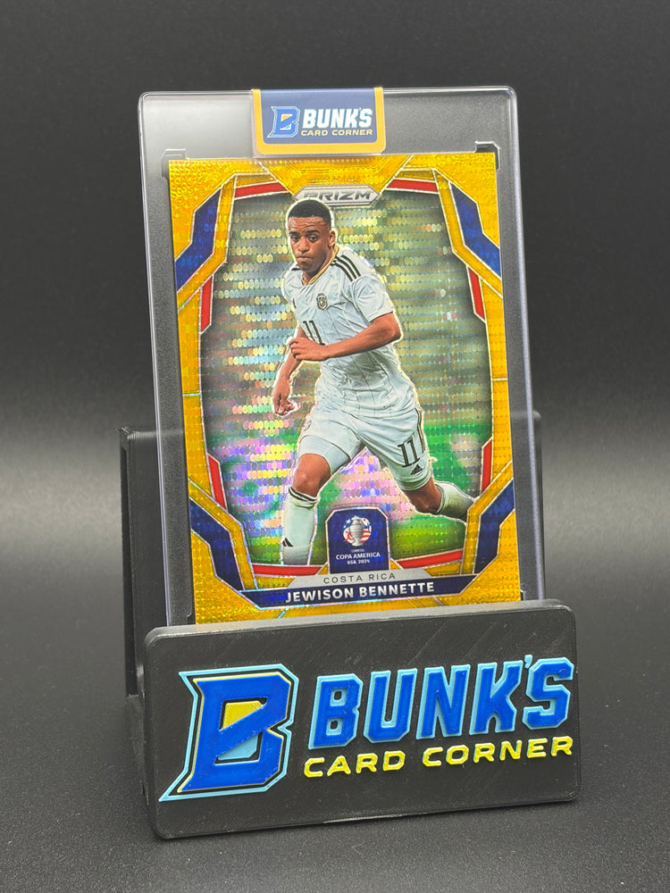 2024 Jewison Bennette Prizm Conmebol Copa America Gold Pusar