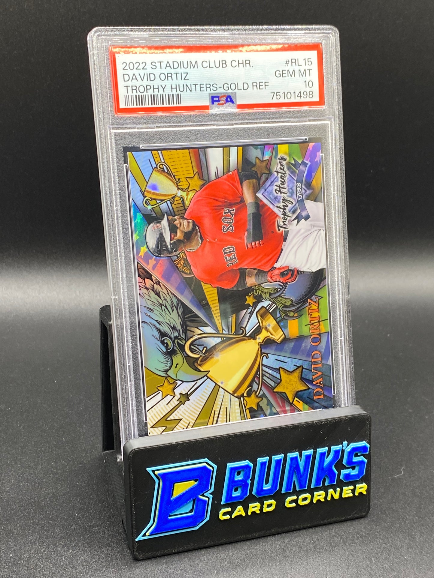 2022 David Ortiz Trophy Hunters-Gold Ref. PSA 10