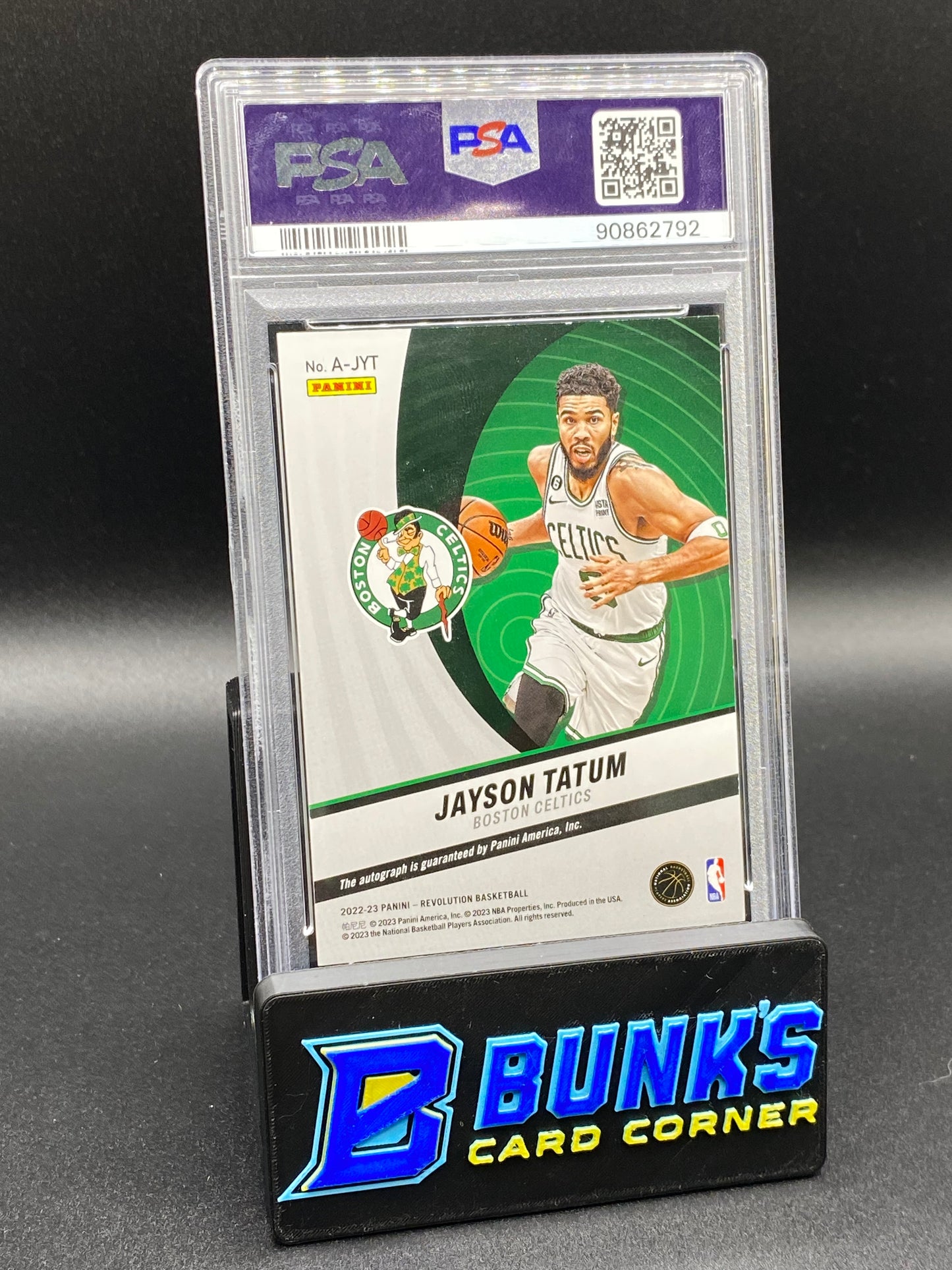 2022 Jayson Tatum Auto. PSA Auto. 10