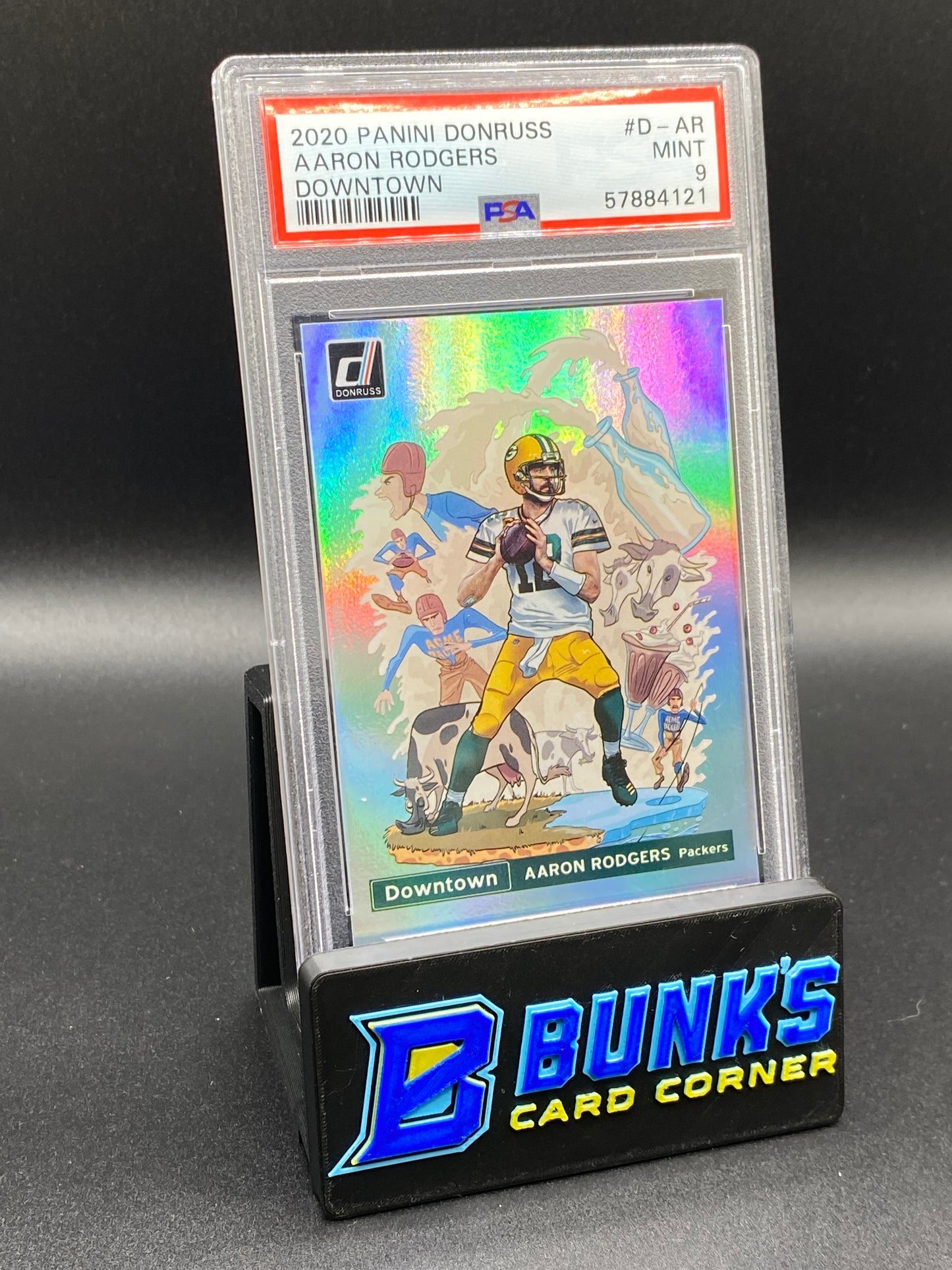 2020 Aaron Rodgers Downtown PSA 9