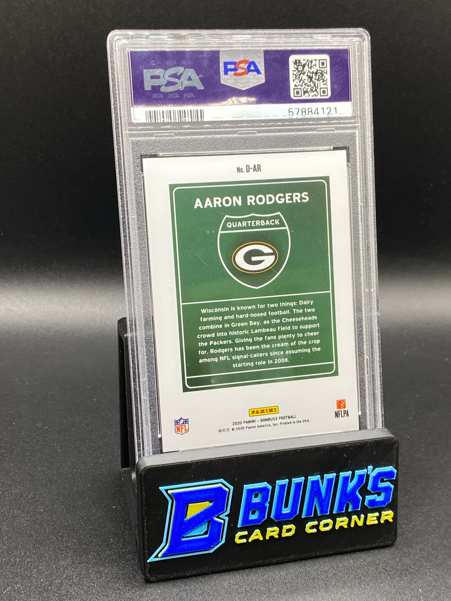 2020 Aaron Rodgers Downtown PSA 9