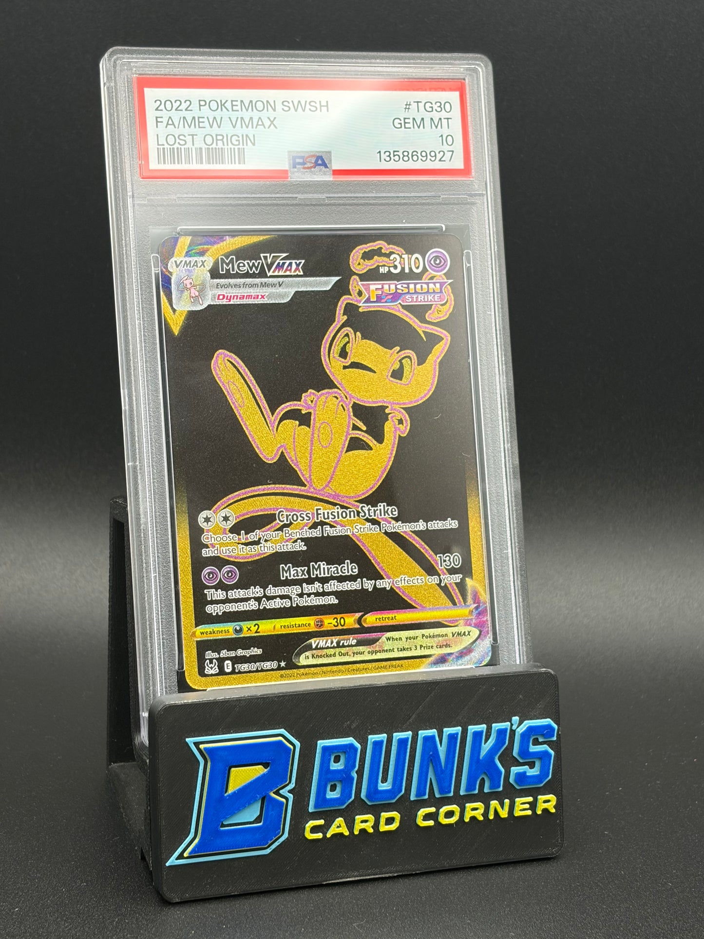 Mew VMAX Lost Origin PSA 10
