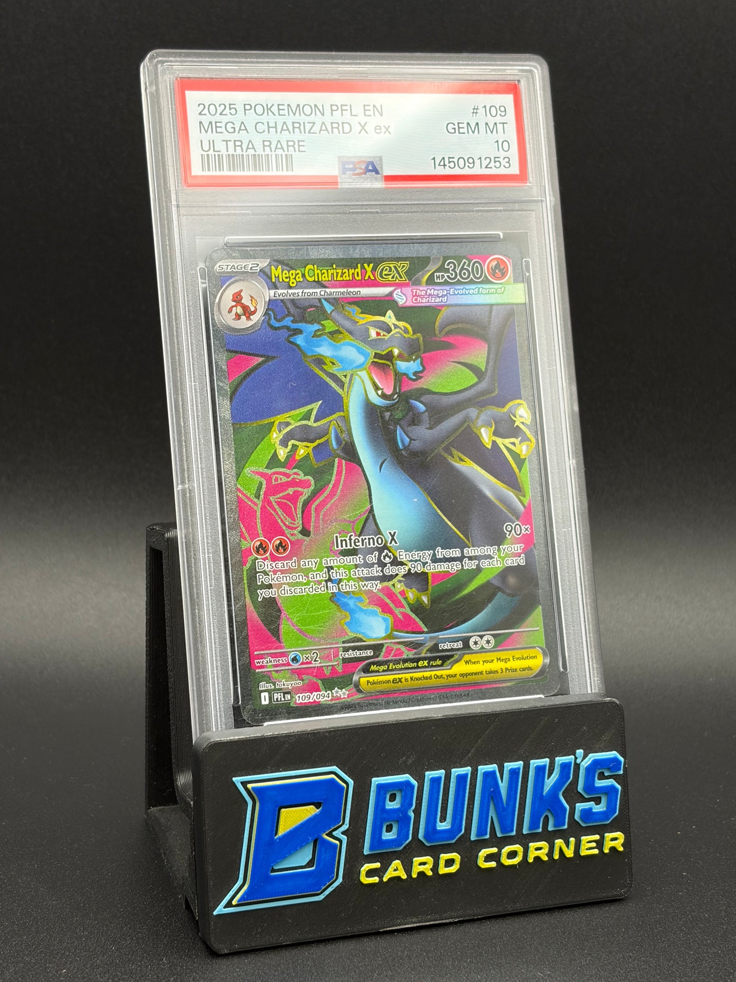 Mega Charizard X EX Ultra Rare PSA 10