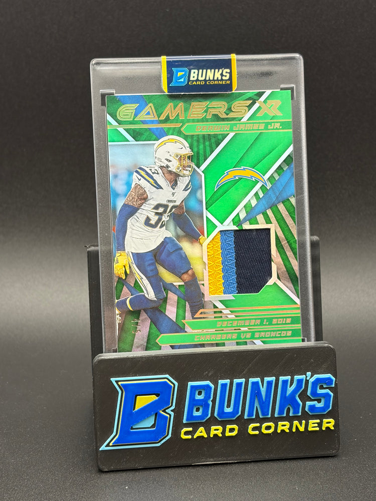 2021 Derwin James Jr Xr Panini Green Patch 4/5