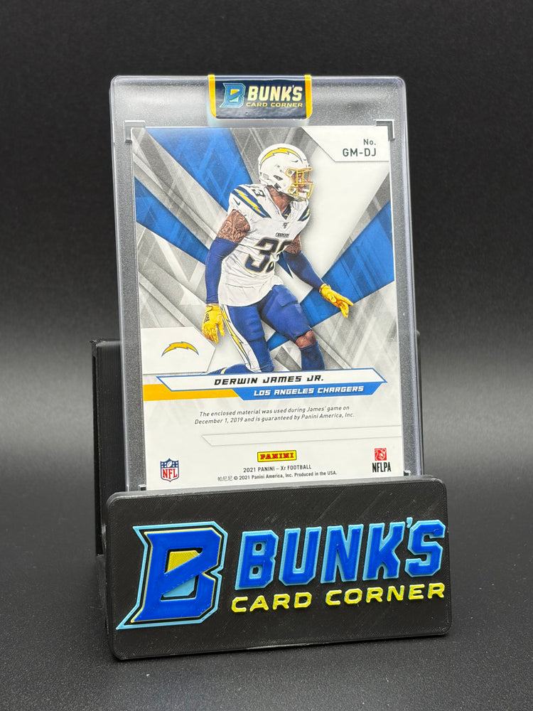 2021 Derwin James Jr Xr Panini Green Patch 4/5