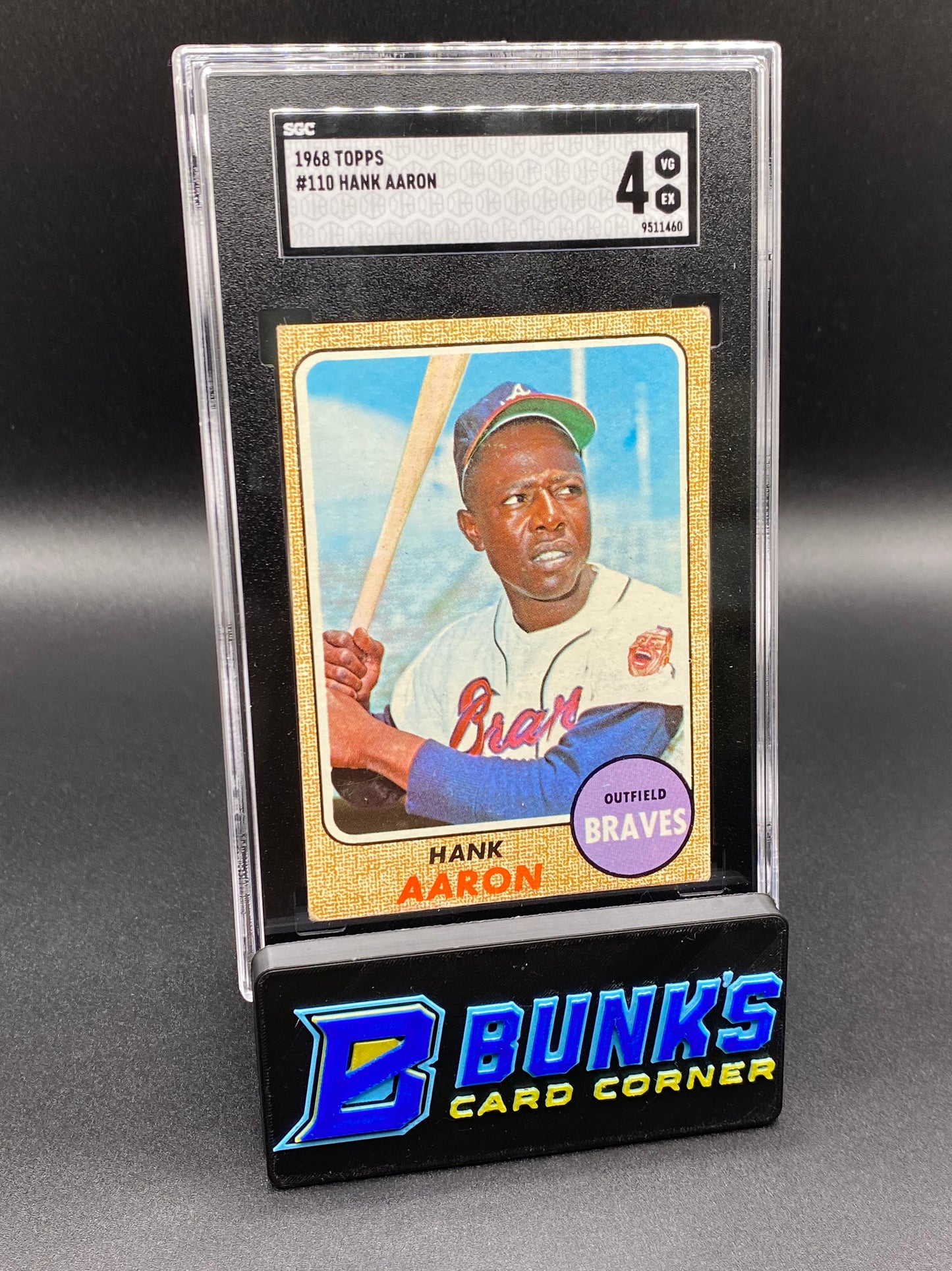 1968 Hank Aaron SGC 4