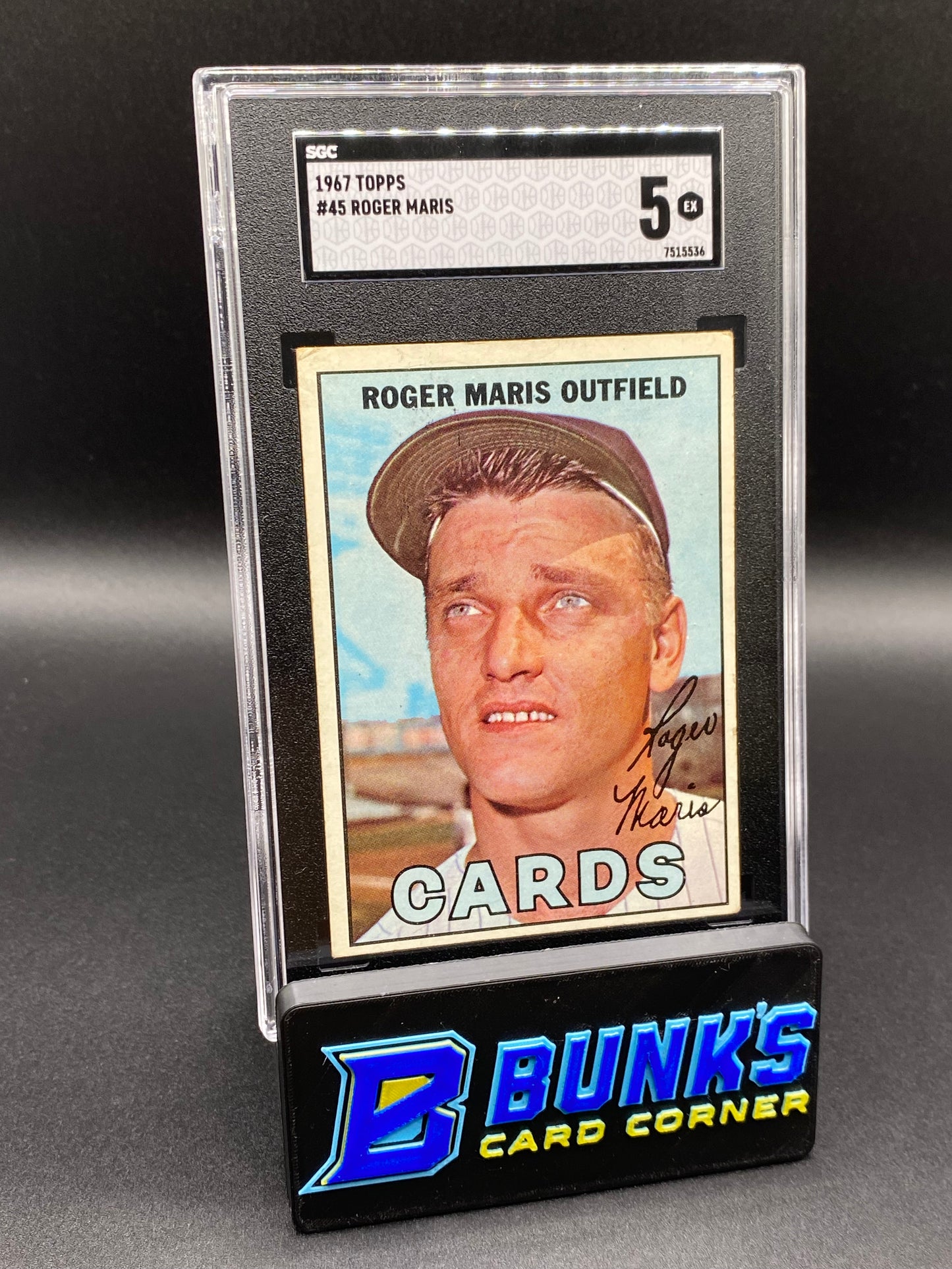 1967 Roger Maris SGC 5