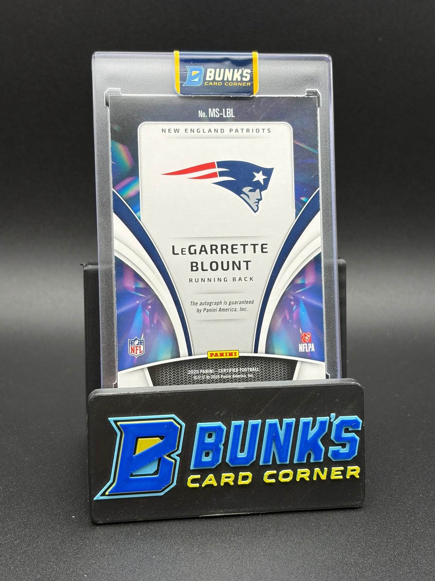 2025 LeGarrette Blount Certified Panini Mirrors 14/15