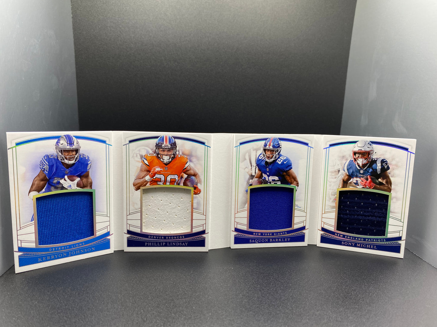2018 Quad Booklet, Barkley Game Used 7/49