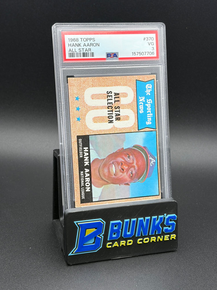 1968 Hank Aaron All Star Topps PSA 3