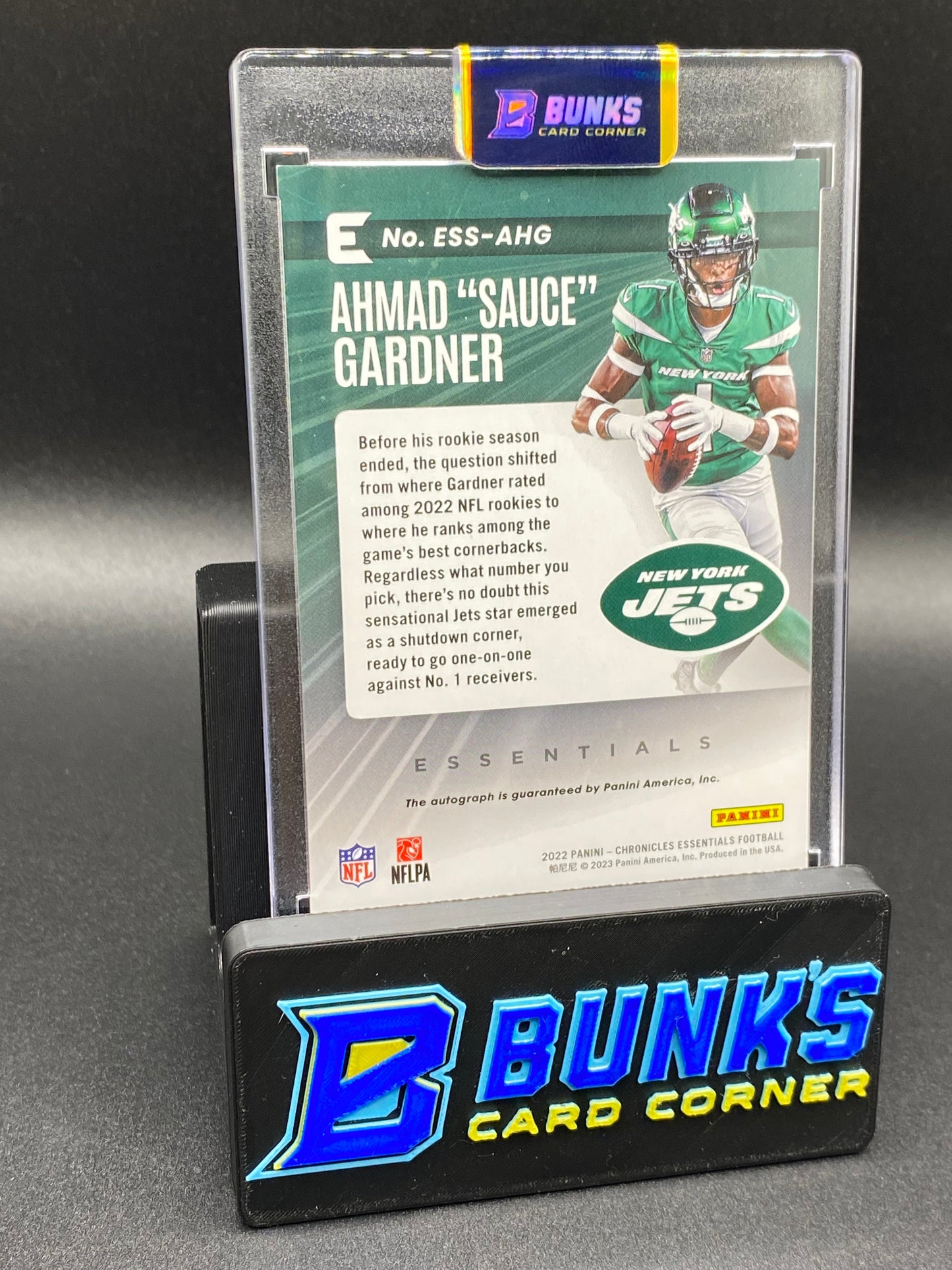 2022 Ahmad Gardner Auto. RC 186/199