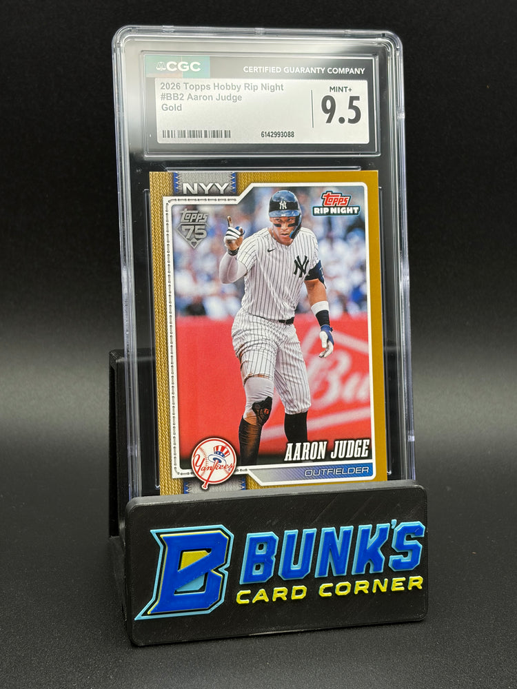 2026 Aaron Judge Gold Topps Hobby Rip Night CGC 9.5