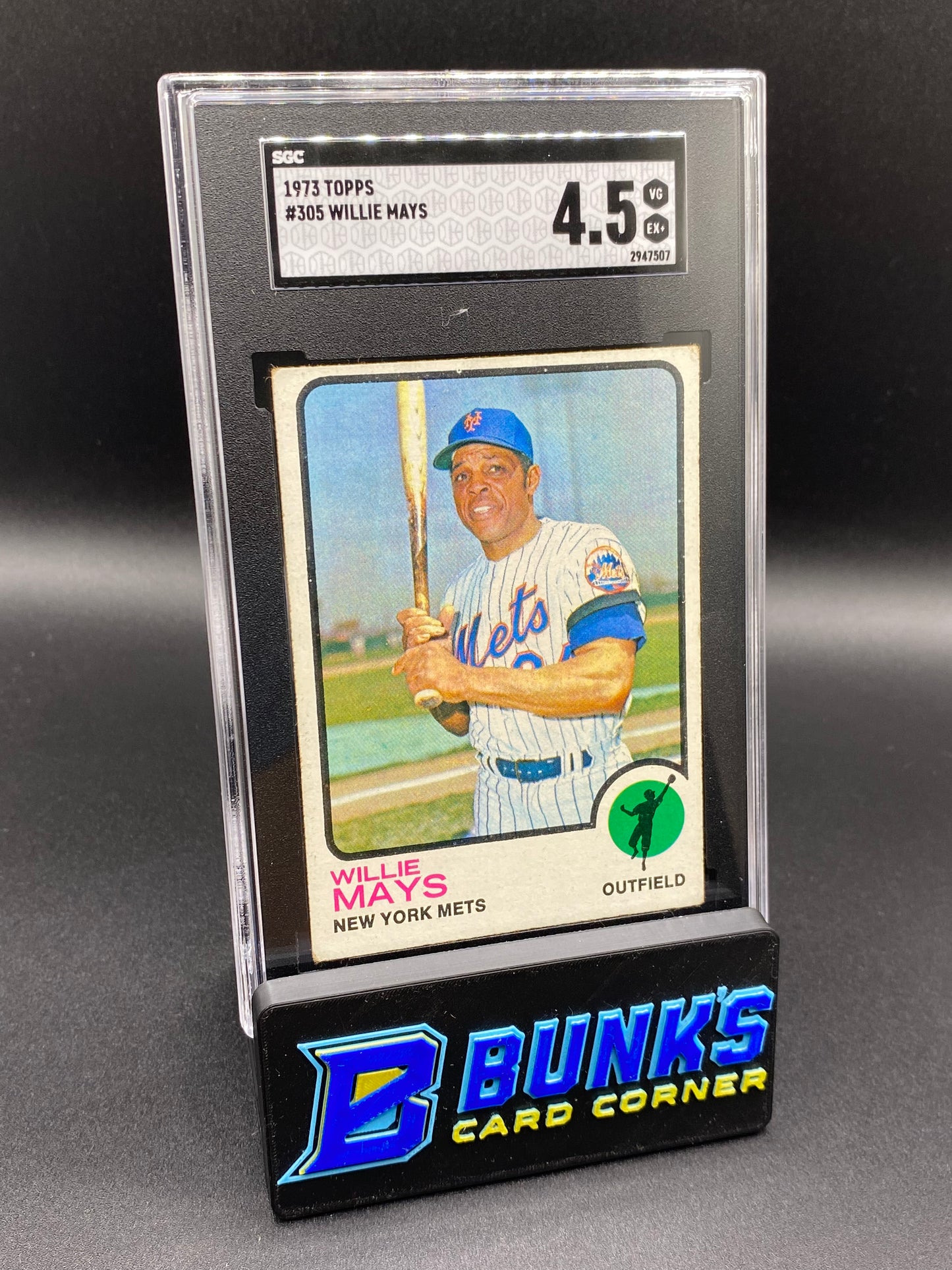 1973 Willie Mays SGC 4.5
