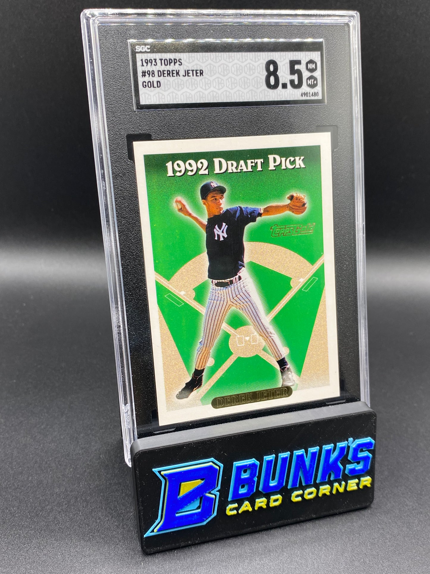 1993 Derek Jeter Gold SGC 8.5