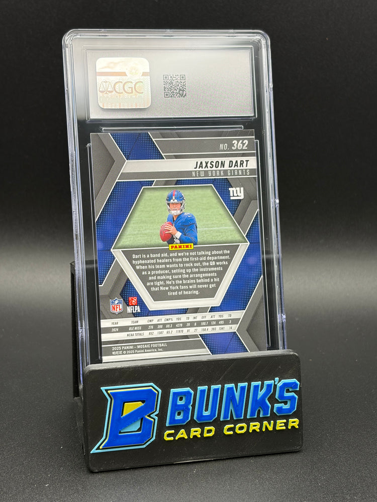2025 Jaxson Dart Panini Mosaic CGC 10 RC