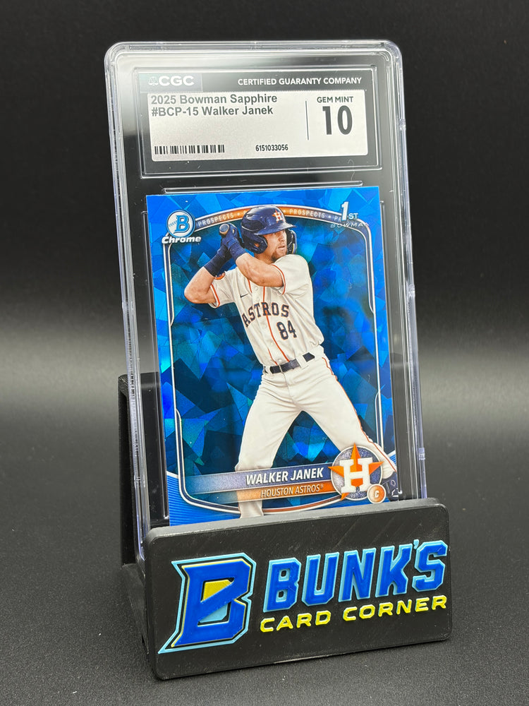 2025 Walker Janek Bowman Sapphire CGC 10