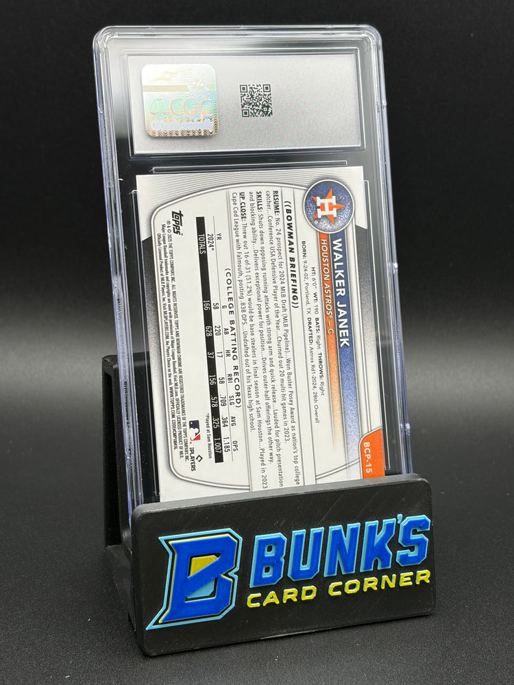 2025 Walker Janek Bowman Sapphire CGC 10