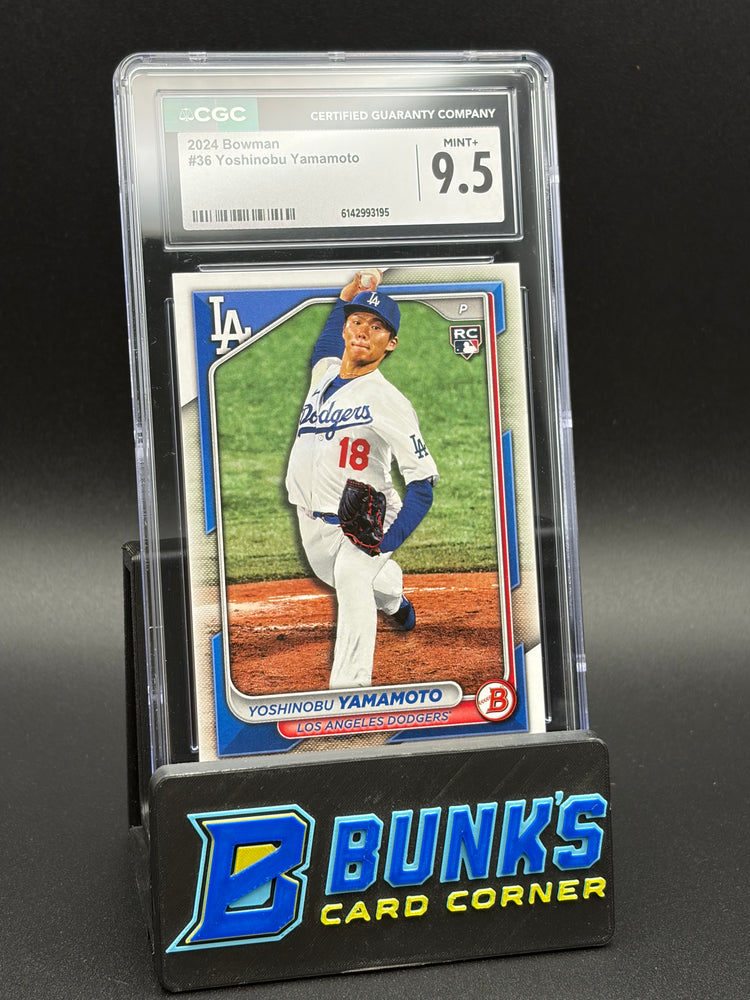 2024 Yoshinobu Yamamoto Bowman CGC 9.5 RC