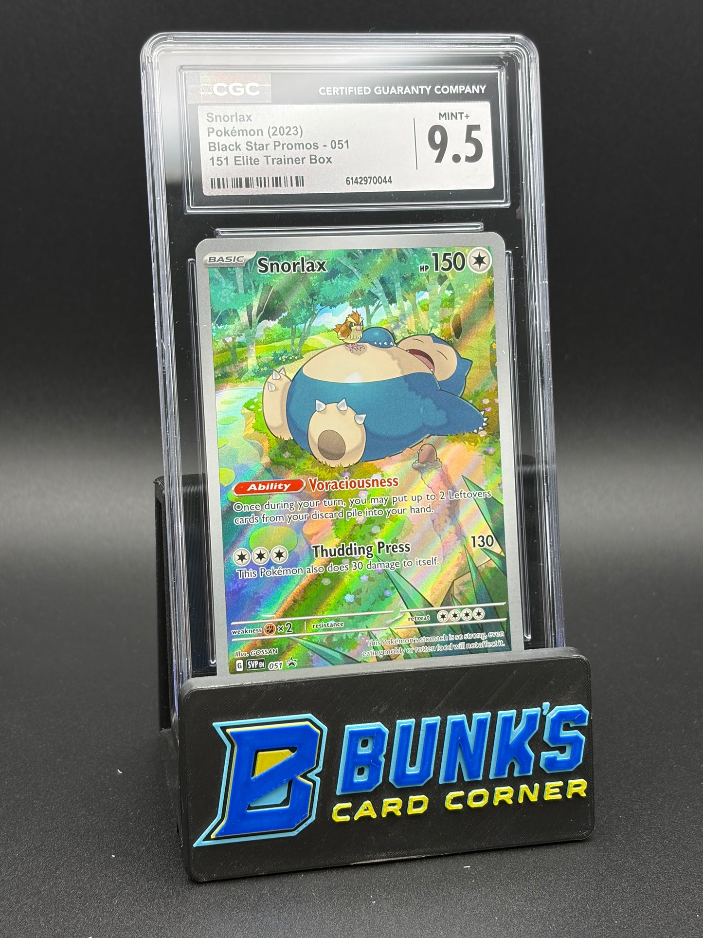 Snorlax Promo CGC 9.5