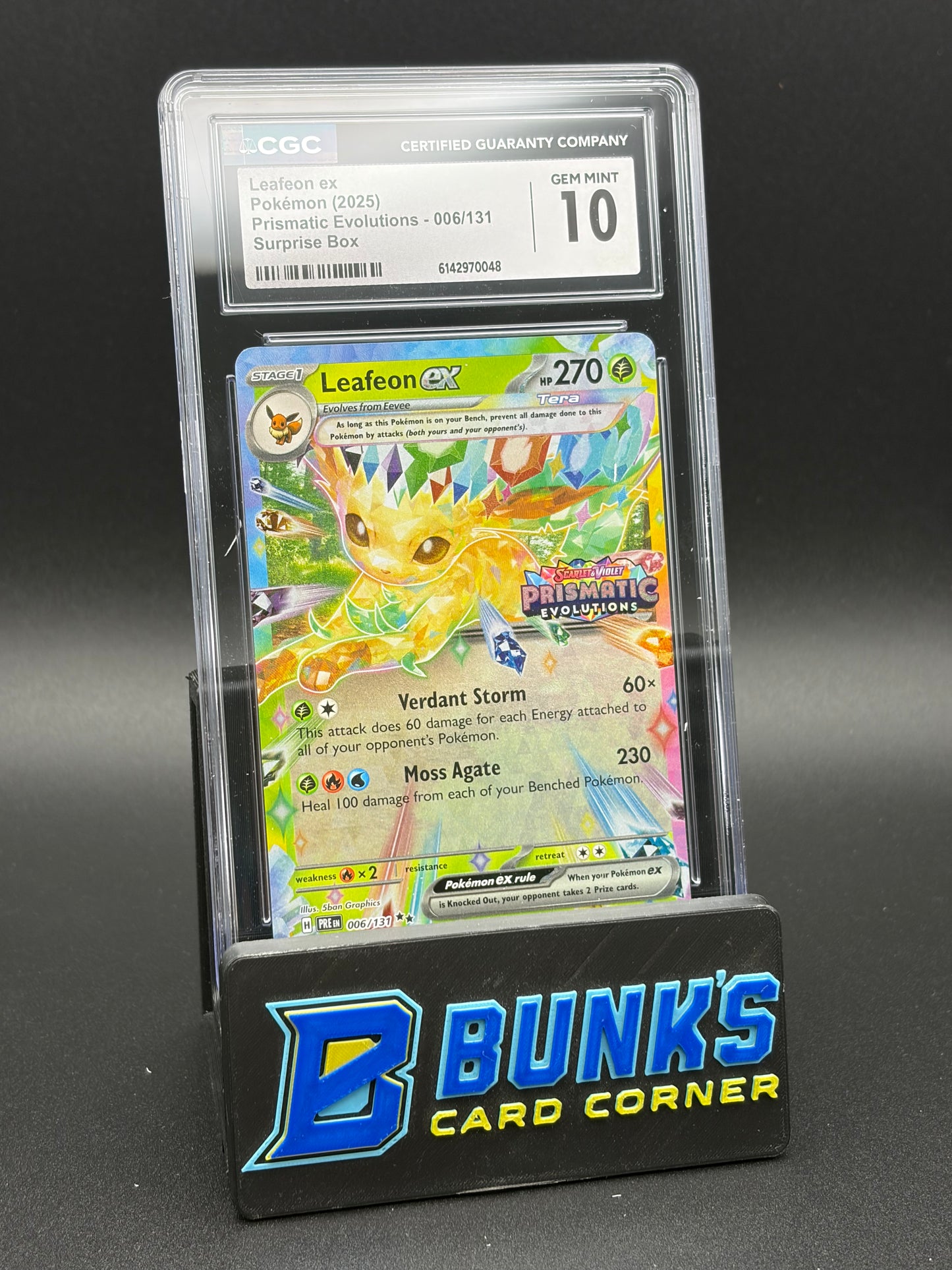 Leafeon Surprise Box CGC 10