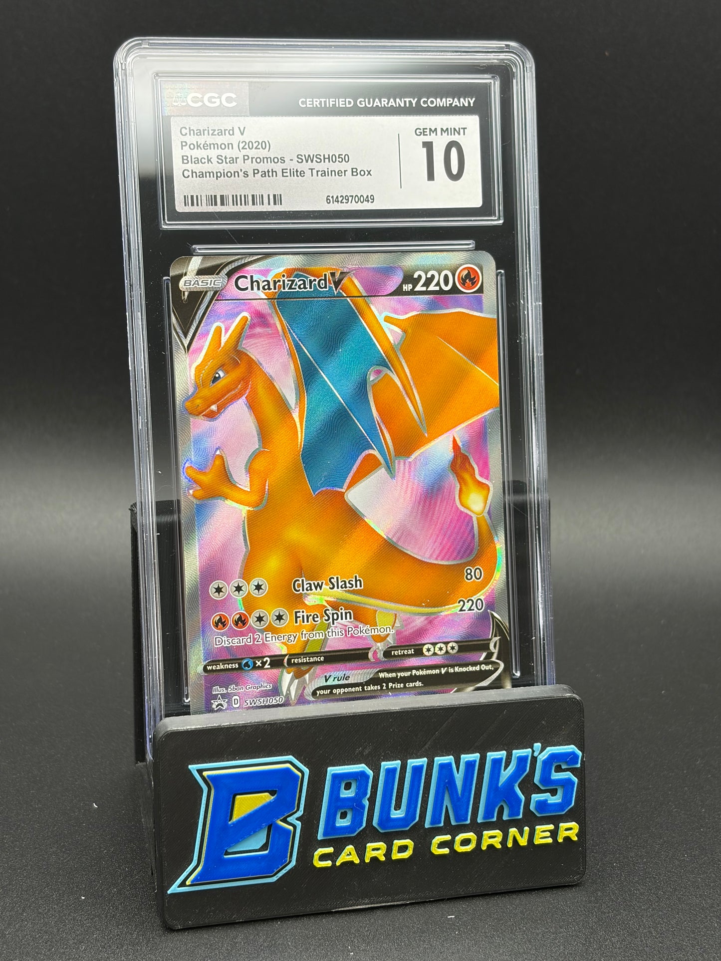 Charizard V Promo CGC 10