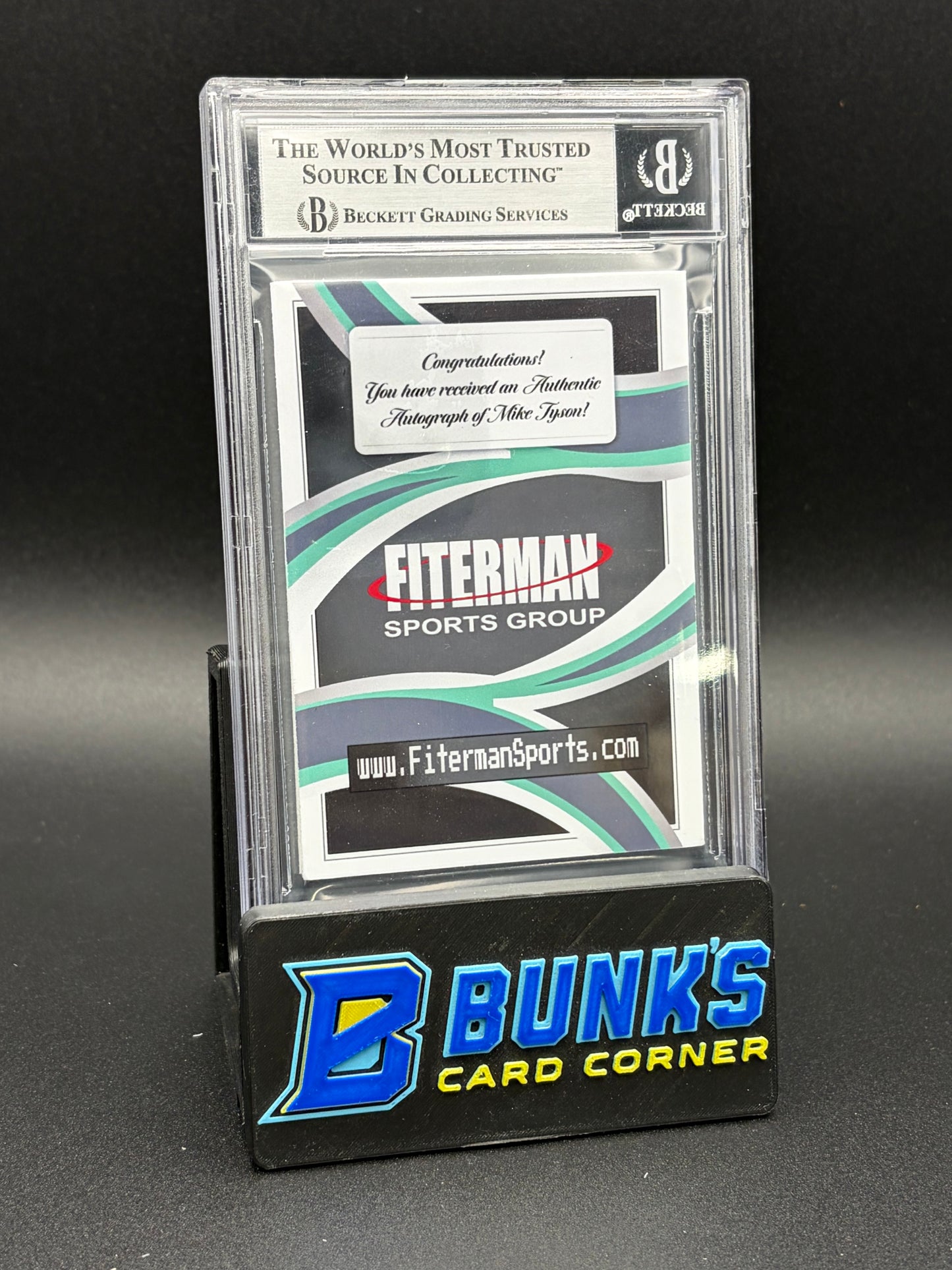 2024 Mike Tyson Sports Exclusive AU Auto Beckett