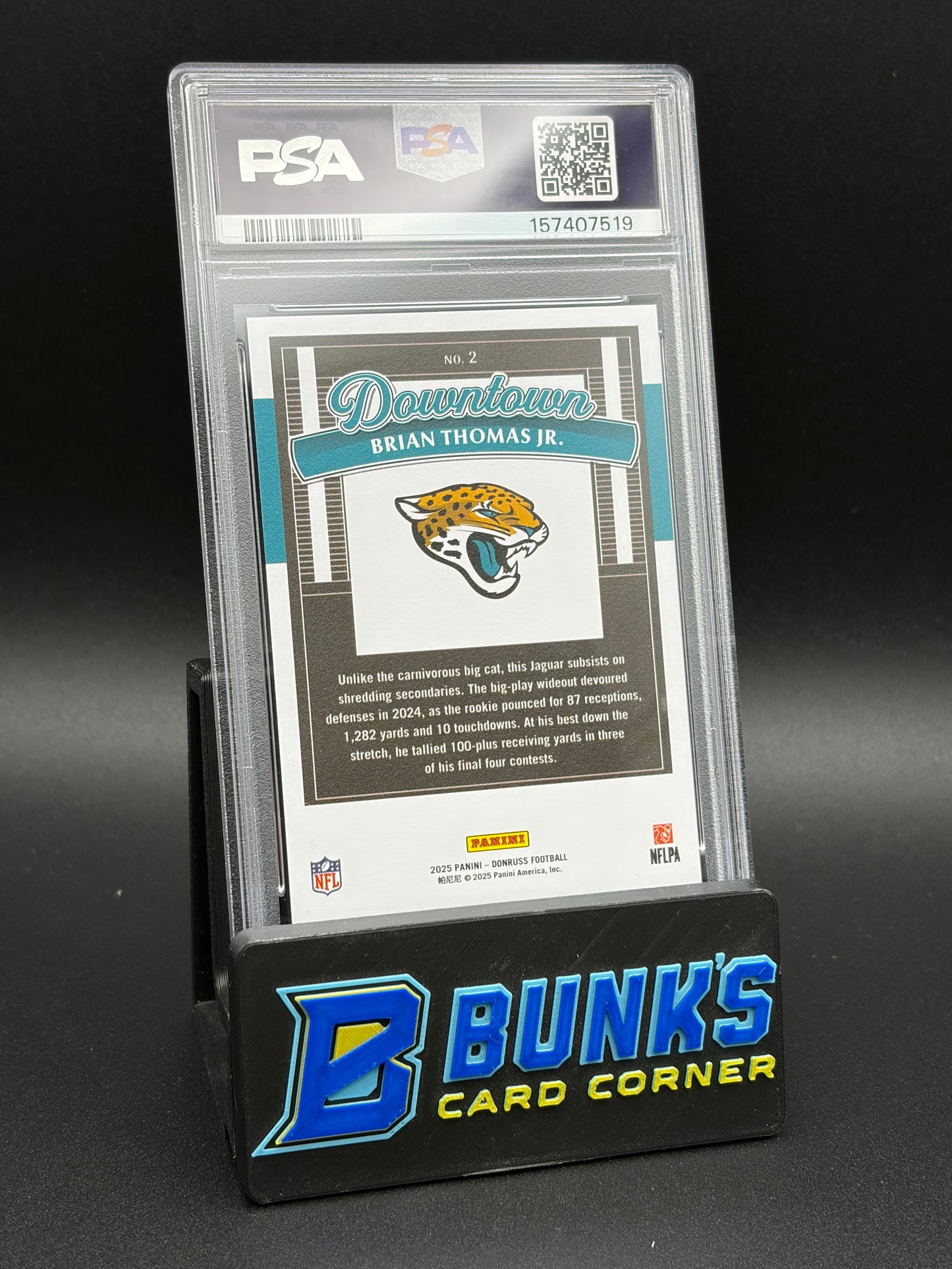 2025 Brian Thomas Jr Downtown PSA 10