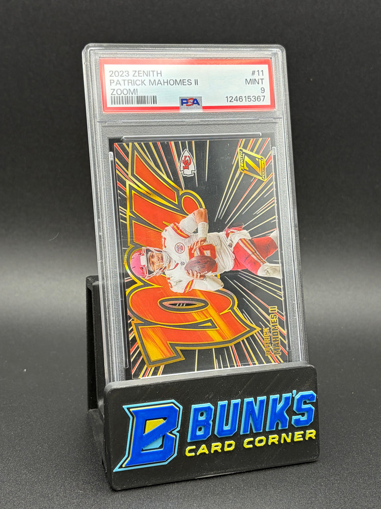 2023 Patrick Mahomes II Zoom Zenith PSA 9