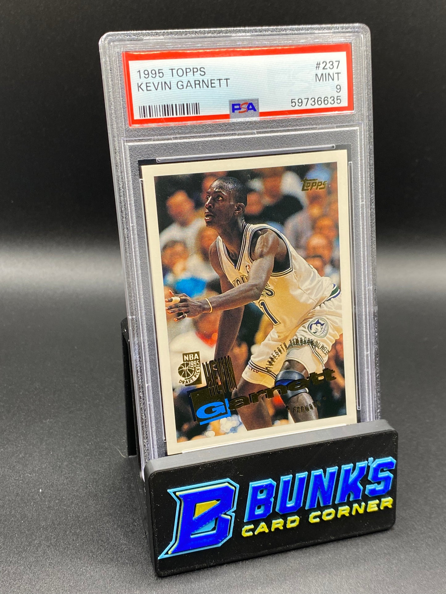 1995 Kevin Garnett PSA 9