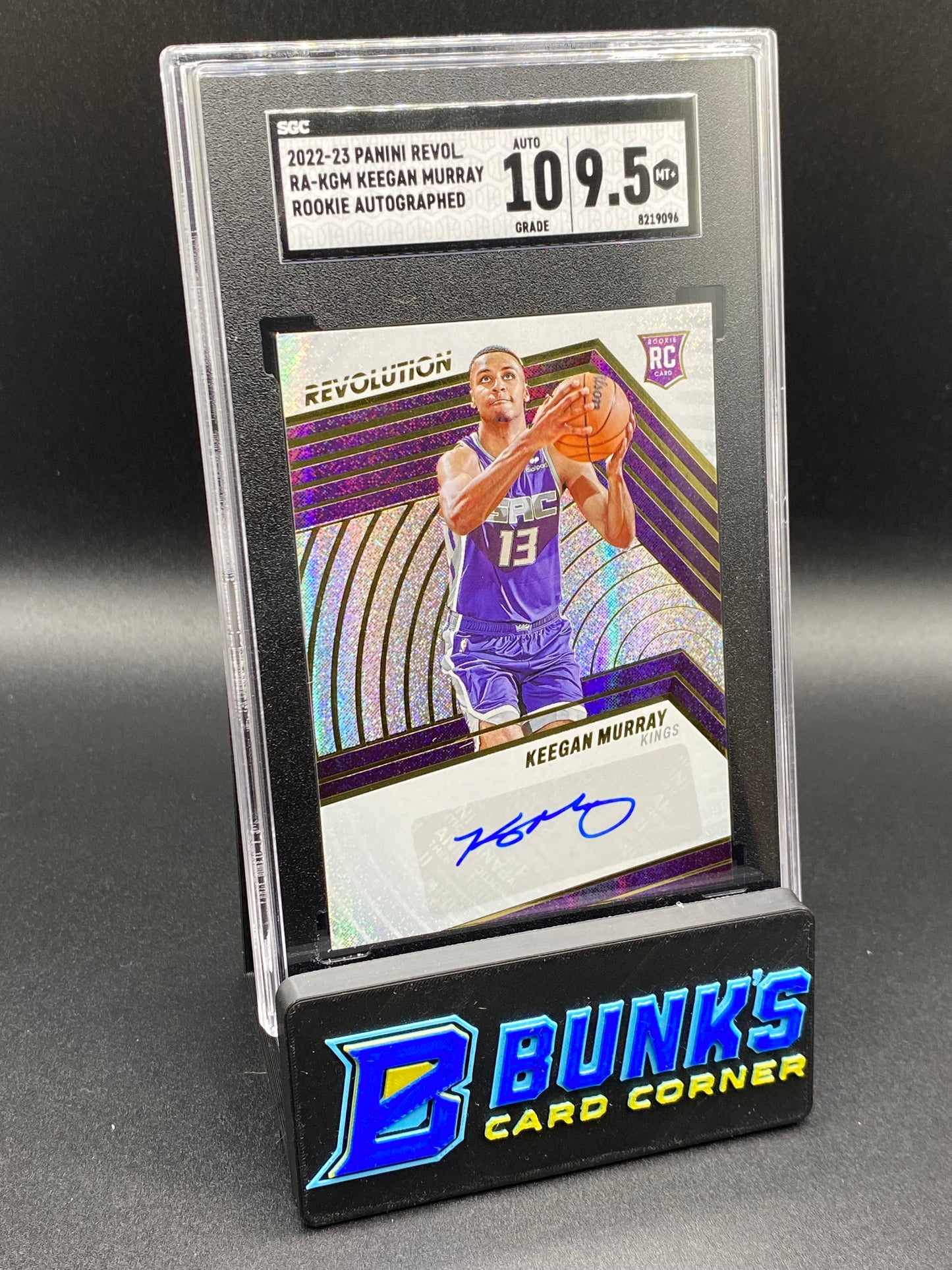 2022-23 Keegan Murray Rookie Auto. SGC 10/9.5