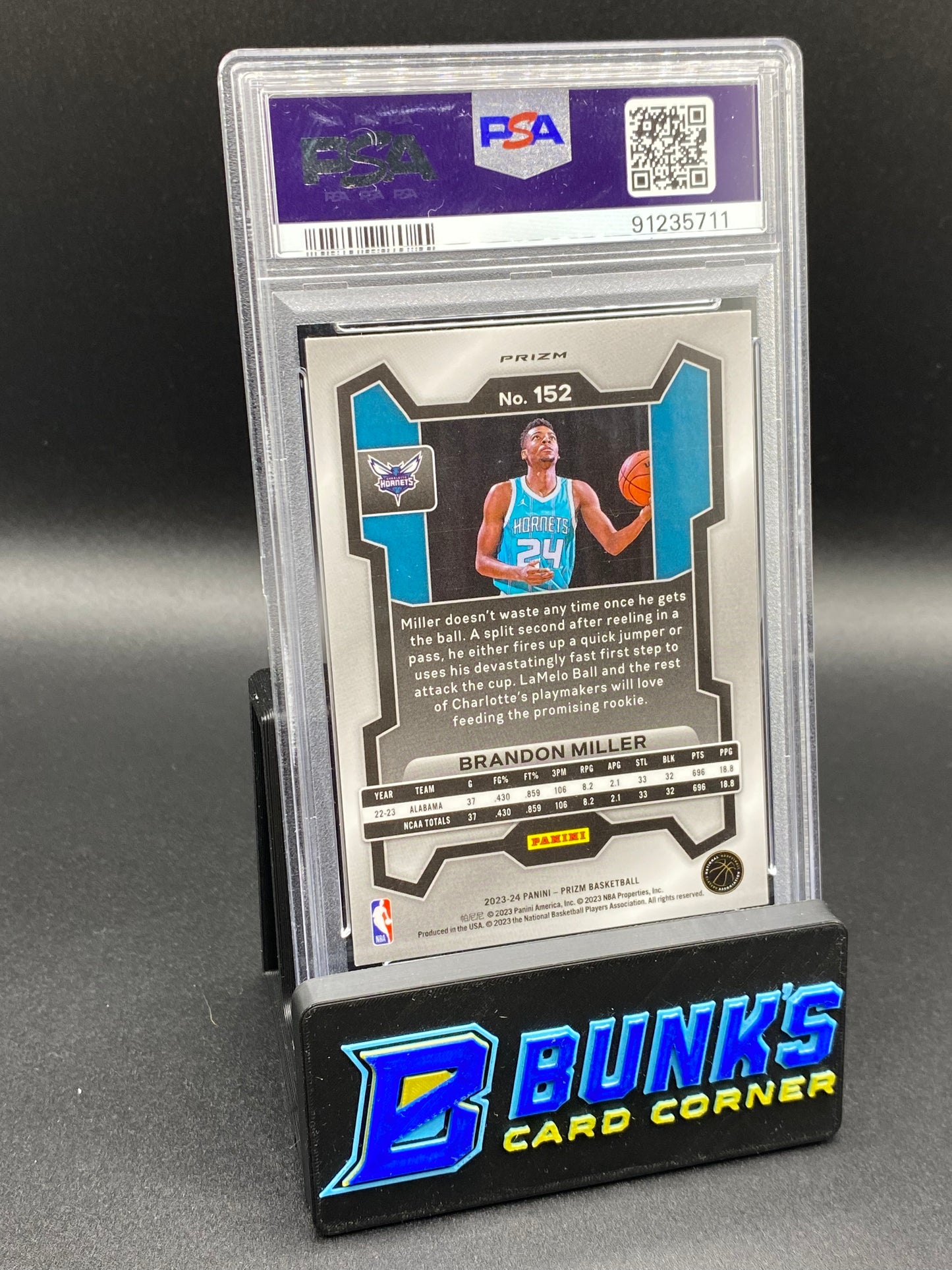 2023 Brandon Miller Silver PSA 9