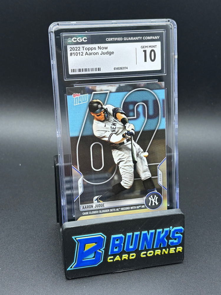 2022 Aaron Judge Topps Now CGC 10
